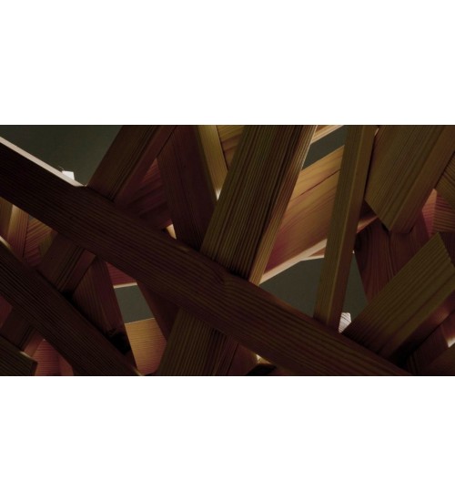 Edra时尚个性手工制成Favela Bed双人床